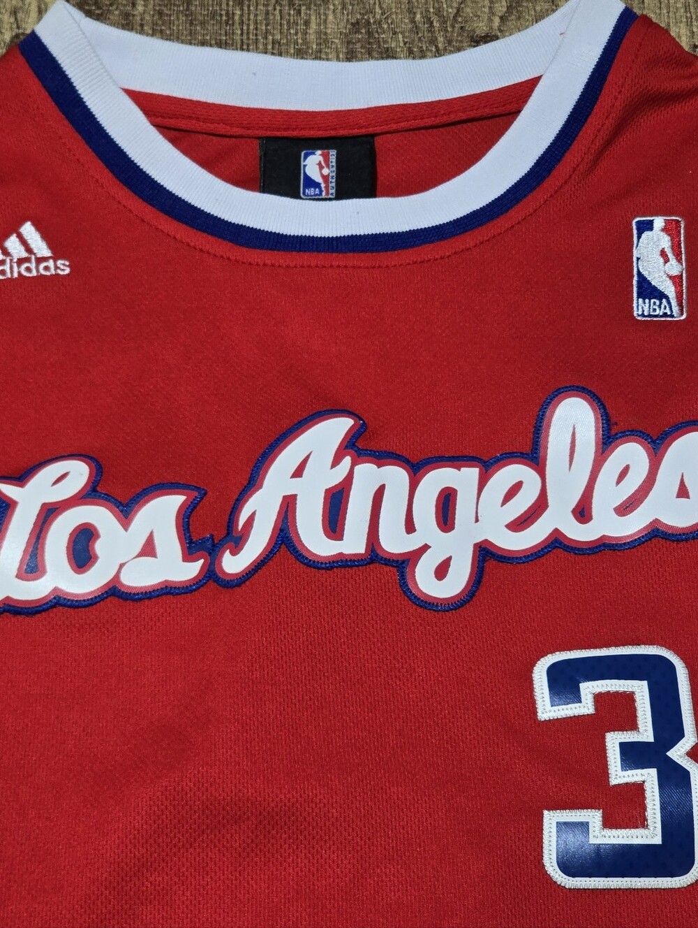 Adidas Womens NBA Los Angeles Clippers Chris Paul Red Jersey Size XL 4her - Picture 3 of 9